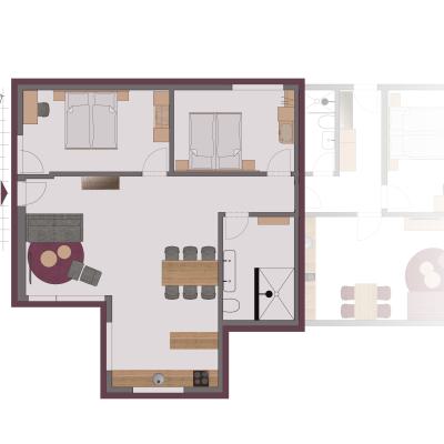 Grundriss Wohnung Zwetschge