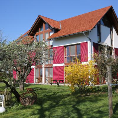 Außenansicht Wohnung Apfel (unten rechts)