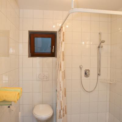 Badezimmer der Wohnung Apfel