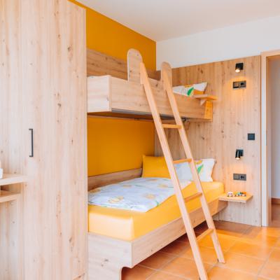 Kinderzimmer mit Wickeltisch der Wohnung Birne