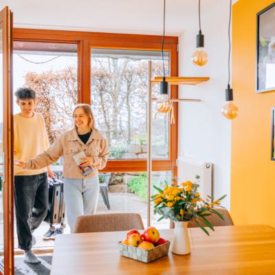 Ankommen in unserer Wohnung Birne